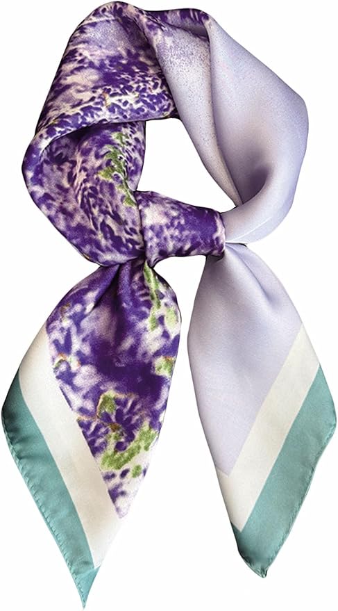 Silky Scarf for Women Lightweight Satin Bandanas Neck Hair Wrap For Sleeping by OnllhNiceScarfForWomen