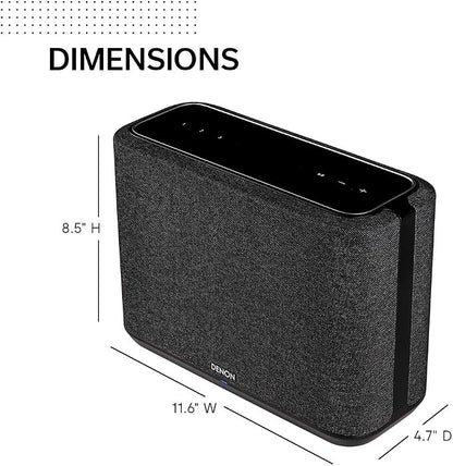 Denon Home 250 Wireless Smart Speaker – Mid-Size, Stereo Sound, Wi-Fi & - Image 3