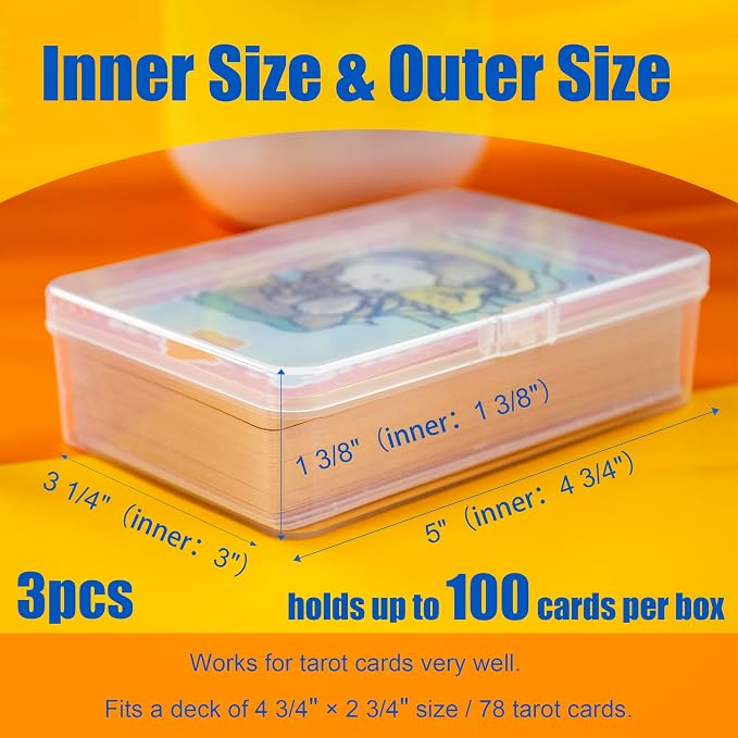 3 Pcs Tarot Card Case, Tarot Card Holder - Image 2