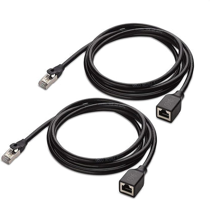 Cable Matters 10Gbps 2-Pack Shielded Cat 6 Ethernet Extension Cable - 6ft by CableMatters