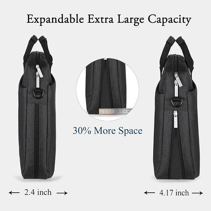 Voova Laptop Bag Case 17 17.3 Inch Computer Sleeve Messenger Bag - Image 3
