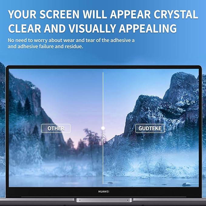Laptop Privacy Screen 15.6 inch, 9H Hanging Privacy Screen - Image 5