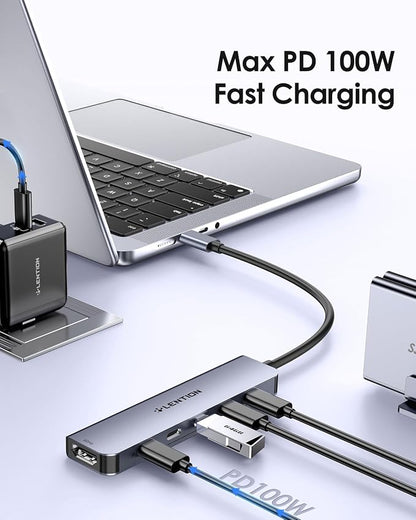 LENTION 6-in-1 USB C Hub Dock - Image 6