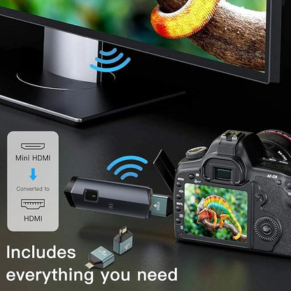 2025 Upgraded Wireless HDMI Transmitter and Receiver 4K, Portable Wireless HDMI - Image 8