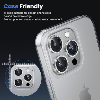 WSKEN for iPhone 16 Pro/iPhone 16 Pro Max Camera Lens Protector - Image 5