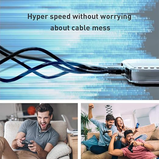 Cat 8 Ethernet Cable 6ft, Outdoor&Indoor, Double Shielded 26AWG 40Gbps 2000Mhz - Image 2