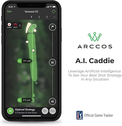 Arccos Smart Sensors: Automatic Golf Game Tracking System, A.I. Powered GPS - Image 7