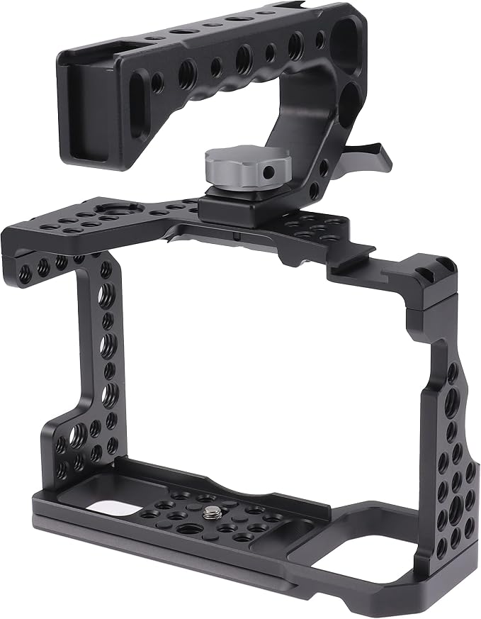 Hersmay A7III Cage with Top Handle, A9 Camera Cage by Hersmay