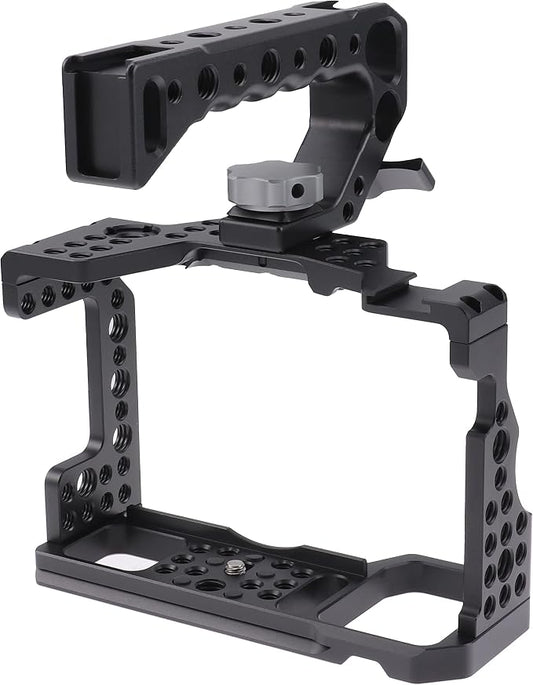 Hersmay A7III Cage with Top Handle, A9 Camera Cage by Hersmay