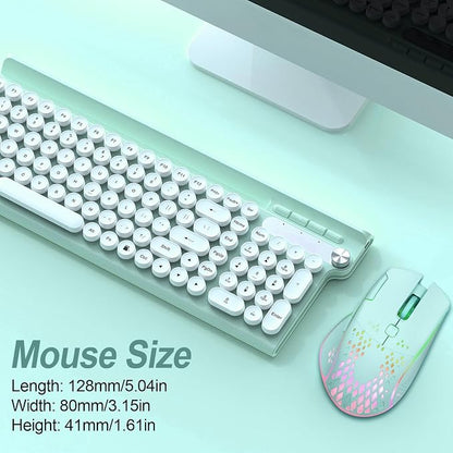 VEGCOO Wireless Gaming Mouse, C30 Silent Click Wireless Rechargeable Gaming - Image 7