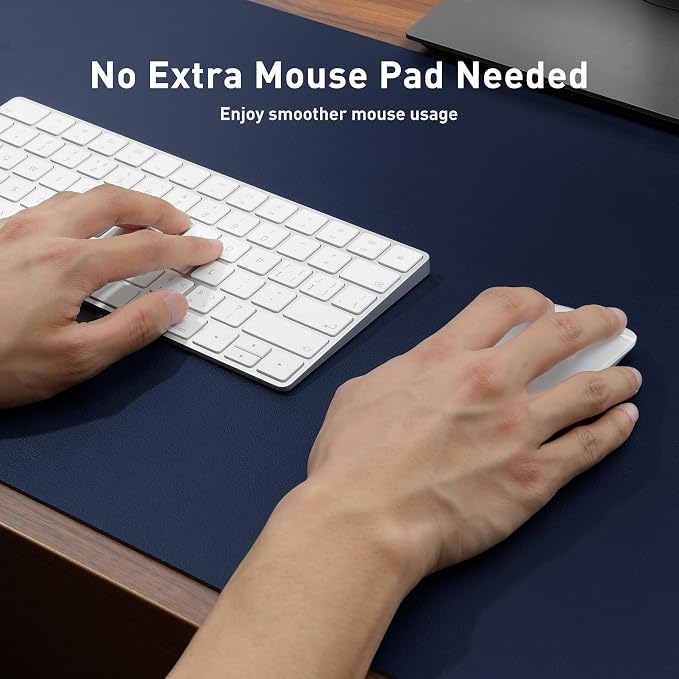Aothia Leather Desk Pad Protector, Mouse Pad & Office Mat - Image 4