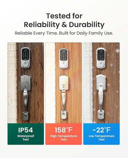 DESLOC B200 Fingerprint Front Door Lock Set - Image 5