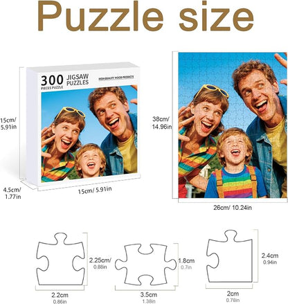 Personalized Photo Puzzle with Glossy Finish – Custom Jigsaw Puzzle - Image 3