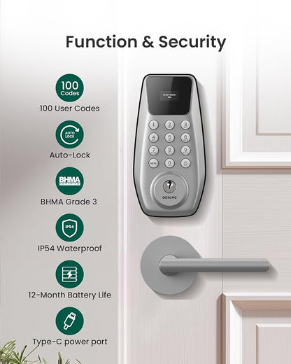 DESLOC C100 Keyless Entry Door Lock - Image 6