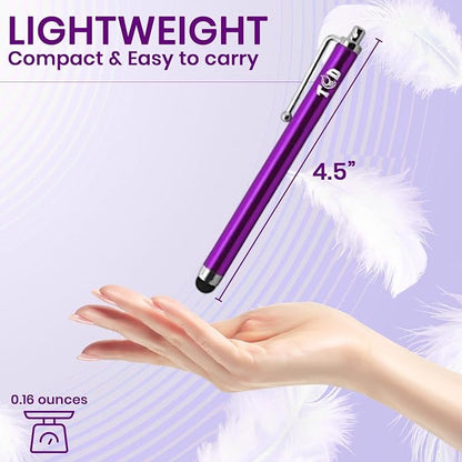 TCD 10 Pack Stylus Pen for Touch Screen, Universal Capacitive Digital Stylus - Image 6