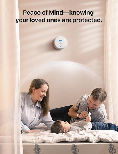 X-Sense Smoke Detector Carbon Monoxide Detector Combo, 10-Year Battery Smoke - Image 8