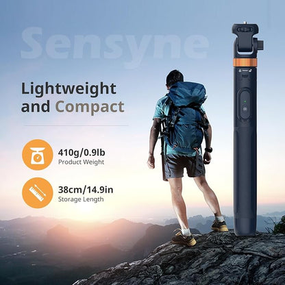 Sensyne 72" Phone Tripod, Extendable Selfie Stick - Image 5
