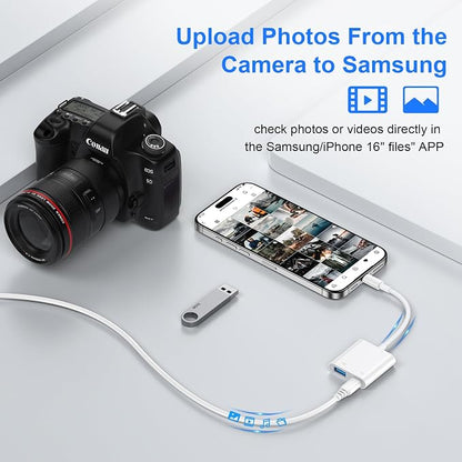 USB C to USB Camera Adapter - Image 3