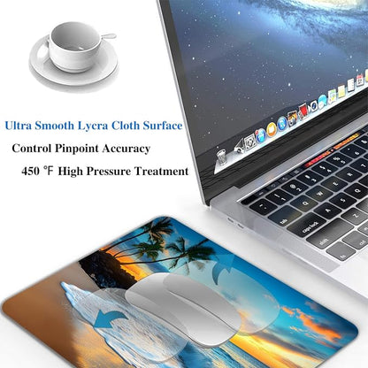 Sunset Beach Mouse Pads for Desk, Portable Wireless Computer Mouse pad Small - Image 5