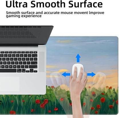 Galdas Gaming Mouse Pad XXL XL Large Long Extended Big Mousepad Non-Slip Rubber - Image 6