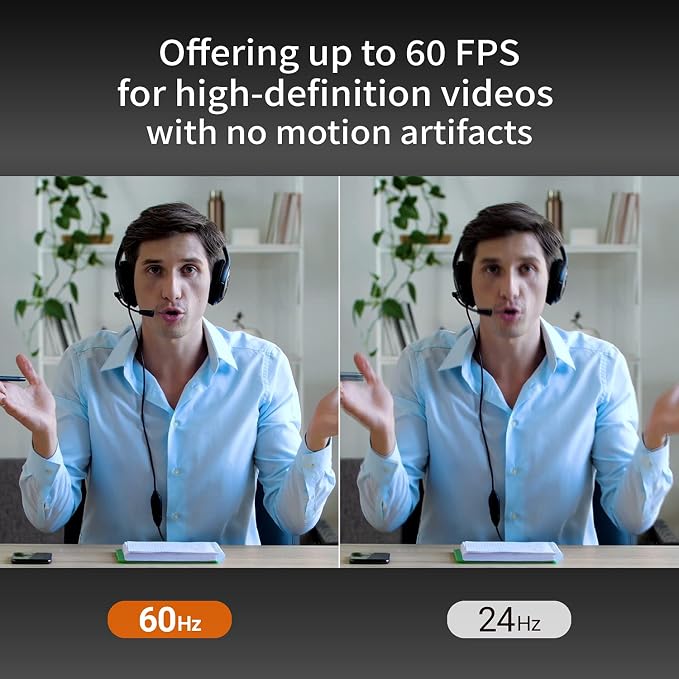 j5create 4K Wide Angle Webcam - Image 5