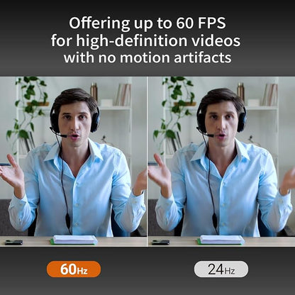 j5create 4K Wide Angle Webcam - Image 5
