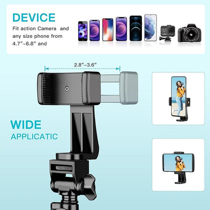 74" Flexible Phone Tripod, Tall Cell Phone Tripod - Image 6