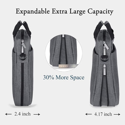 Voova Laptop Bag Case 17 17.3 Inch Computer Sleeve Messenger Bag - Image 3