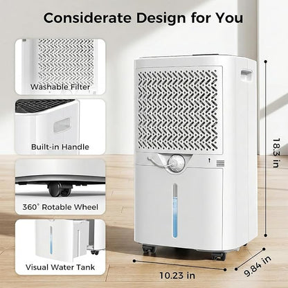 4000 Sq.Ft Dehumidifier for Basement - Image 7