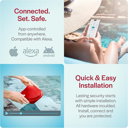 BCONE® Pool Alarm by Lifebuoy® | ASTM F2208 Certified | Floating Safety Device - Image 4