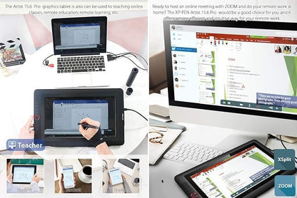15.6" Drawing Tablet with Screen XPPen Artist 15.6 Pro Tilt Support Graphics - Image 10