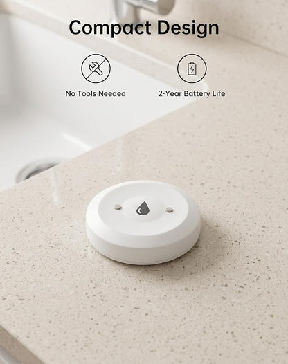 Water Leak Sensor, Zigbee Wireless Water Leak Detector - Image 5
