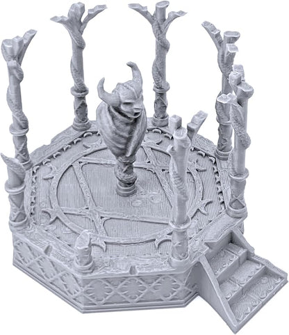 EnderToys Daemon Dais by Printable Scenery, 3D Printed Tabletop RPG Scenery and - Image 6