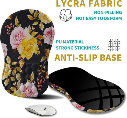 Hokafenle Ergonomic Mouse Pad Wrist Support, Wrist Rest Mousepad - Image 5