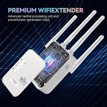 WiFi Extender, WiFi Repeater, Internet Booster, Long Range WiFi Extenders - Image 3