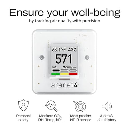 Aranet4 Home: Wireless Indoor Air Quality Monitor - Image 2