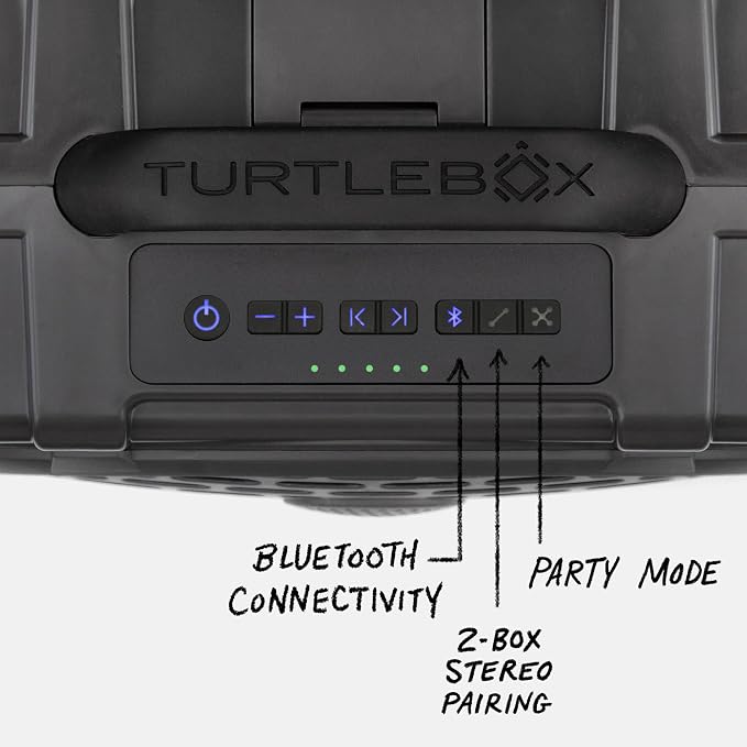 Turtlebox Original Gen 3: Portable Outdoor Bluetooth Speaker – Ultra-Loud - Image 6