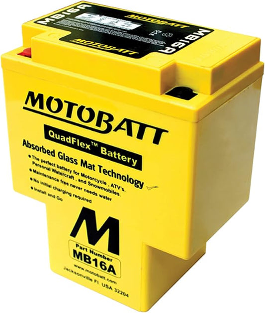 Motobatt MB16A 17.5Ah Battery by Total+Power+Parts