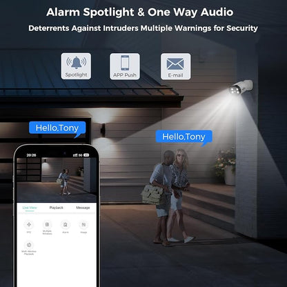 Hiseeu 4K Wired Security Camera System - Image 4