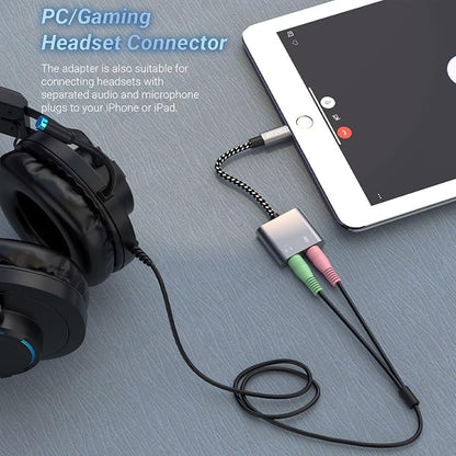 Cubilux Lightning to 3.5mm TRS Microphone Adapter - Image 6