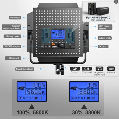 Pixel K80 Bi Color Photography Lighting - Image 3