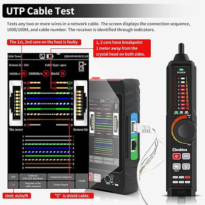 Multifunction RJ45 Network Caber Tester, Full Features UTP Cable Tester Cable - Image 3