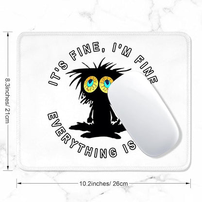 ITNRSIIET Mouse Pad with Stitched Edge Premium Textured Smooth Precise - Image 2