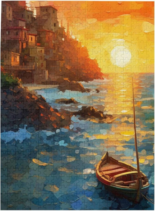 Custom Jigsaw Puzzle from Photos 300/500/1000 Pieces Personalized Wooden by XIAYUEHUA