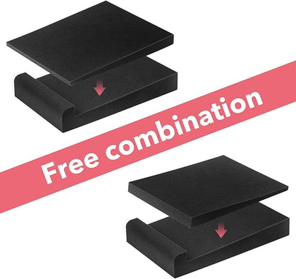 JBER 2 Pack Acoustic Isolation Pads, Studio Monitor Speaker Isolation Foam Pads - Image 3
