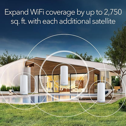 NETGEAR Orbi 770 Series Tri-Band WiFi 7 Mesh Add-on Satellite – Works - Image 3