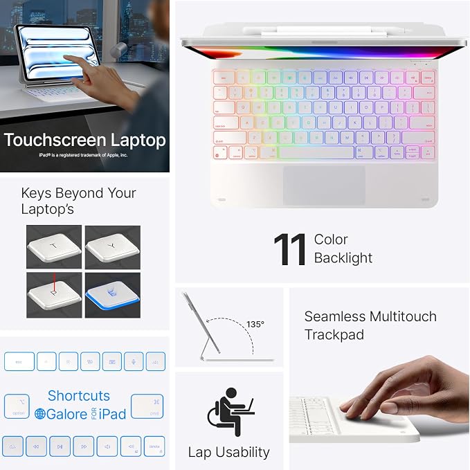 typecase Keyboard Case for iPad Pro 13-inch 2024, Magic Keyboard - Image 3
