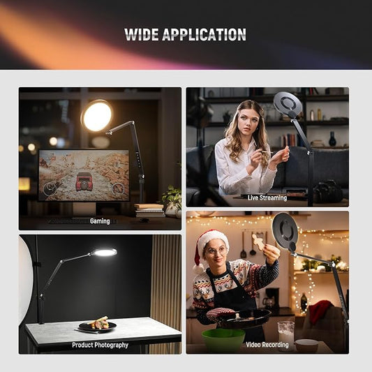 NEEWER Basics 18W 7" Desk Ring Light - Image 2