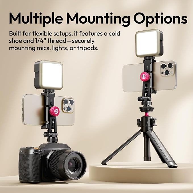 ULANZI MA61 Metal Phone Tripod Mount - Image 5