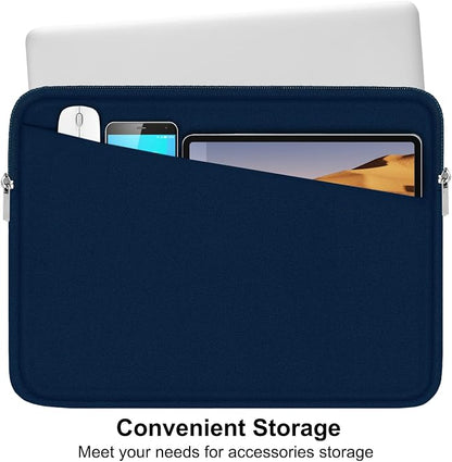 Laptop Sleeve Case, 15.6 inch, Durable Computer Carrying Bag Protective Case - Image 2